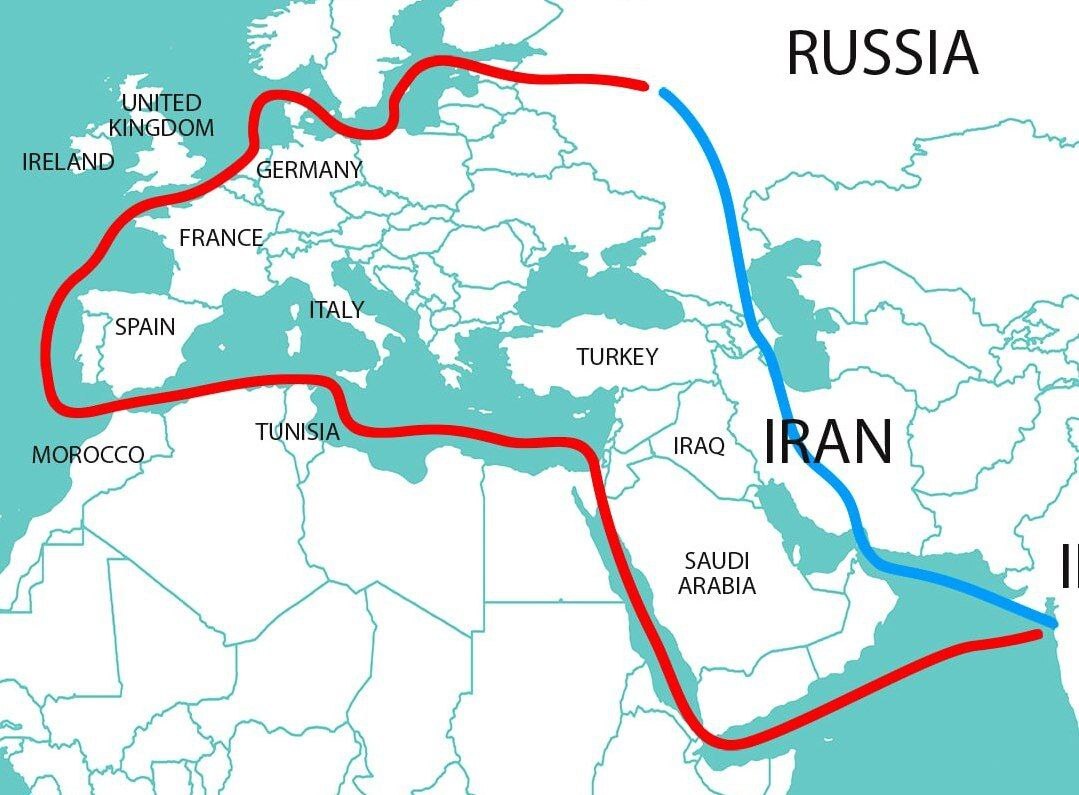 روسیه ایران را جایگزین کانال سوئز می‌کند! +عکس