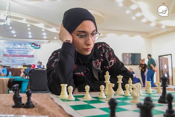 برگزاری مسابقات شطرنج شهر غزه +تصاویر