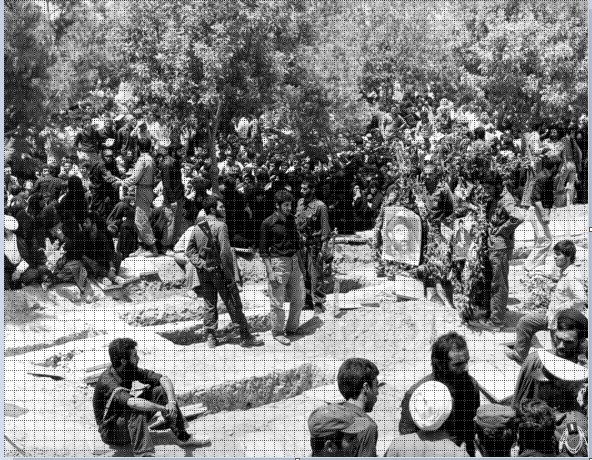 گزارش تصویری از مراسم تشییع شهدای هفتم تیر ۱۳۶۰