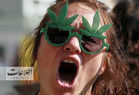 طرفداران مصرف حشیش و ماری‌جوانا تظاهرات اعتراضی برگزار کردند! +تصاویر