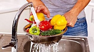 بهترین روش شستن میوه و سبزی چیست؟